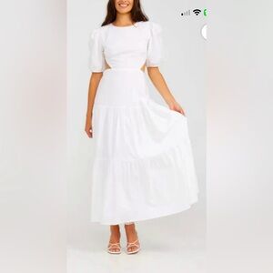 NWT Anthropologie Paris Maxi Dress Sz 4